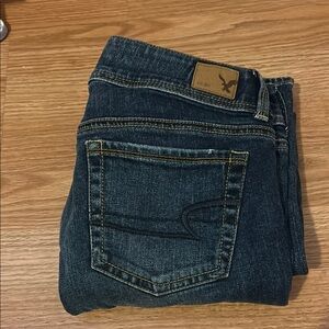 American Eagle Outfitters Dark Blue Boot Cut Jeans